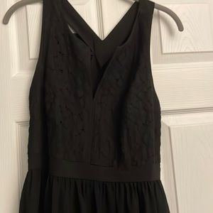 Black cocktail dress